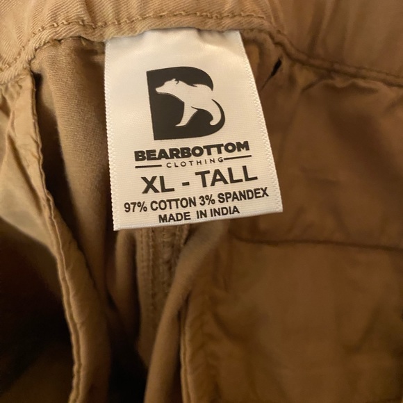 BearBottom Dark Brown Joggers - Size XL Tall - Picture 6 of 7